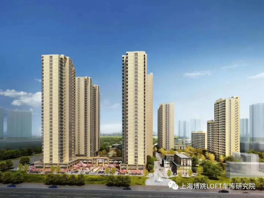 天门采用了LOFT车库武汉当代集团春风十里项目现已结构封顶！